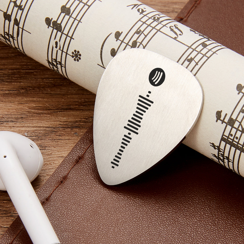 Custom Spotify Stainless Steel Guitar Picks Gift Best Gift