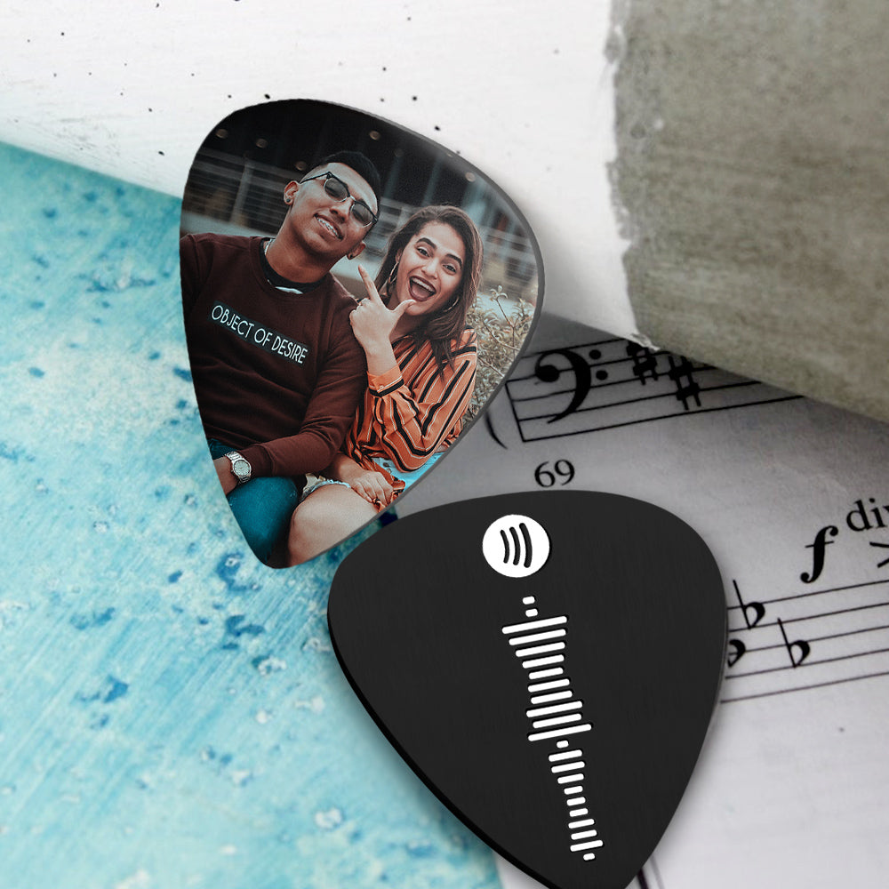 Custom Spotify Code Guitar Pick Photo Guitar Pick 4 Color
