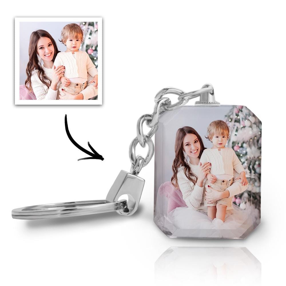 Mothers Day Keychain Photo Keychain Crystal Keychain Mother's Day Gifts