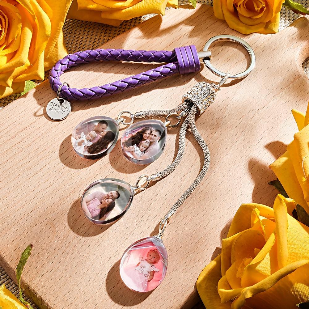 Dimond Keychain Custom Keychain Diamond Inlaid Crystal Keychain | AU – Personal Gifts ...