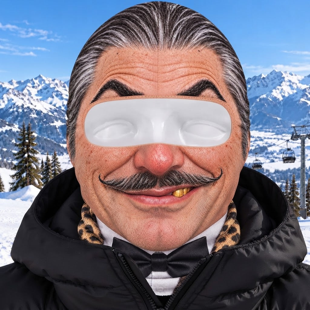 Funny Ski Mask Novelty Balaclava for Men and Women Ski Trips and Party Gifts