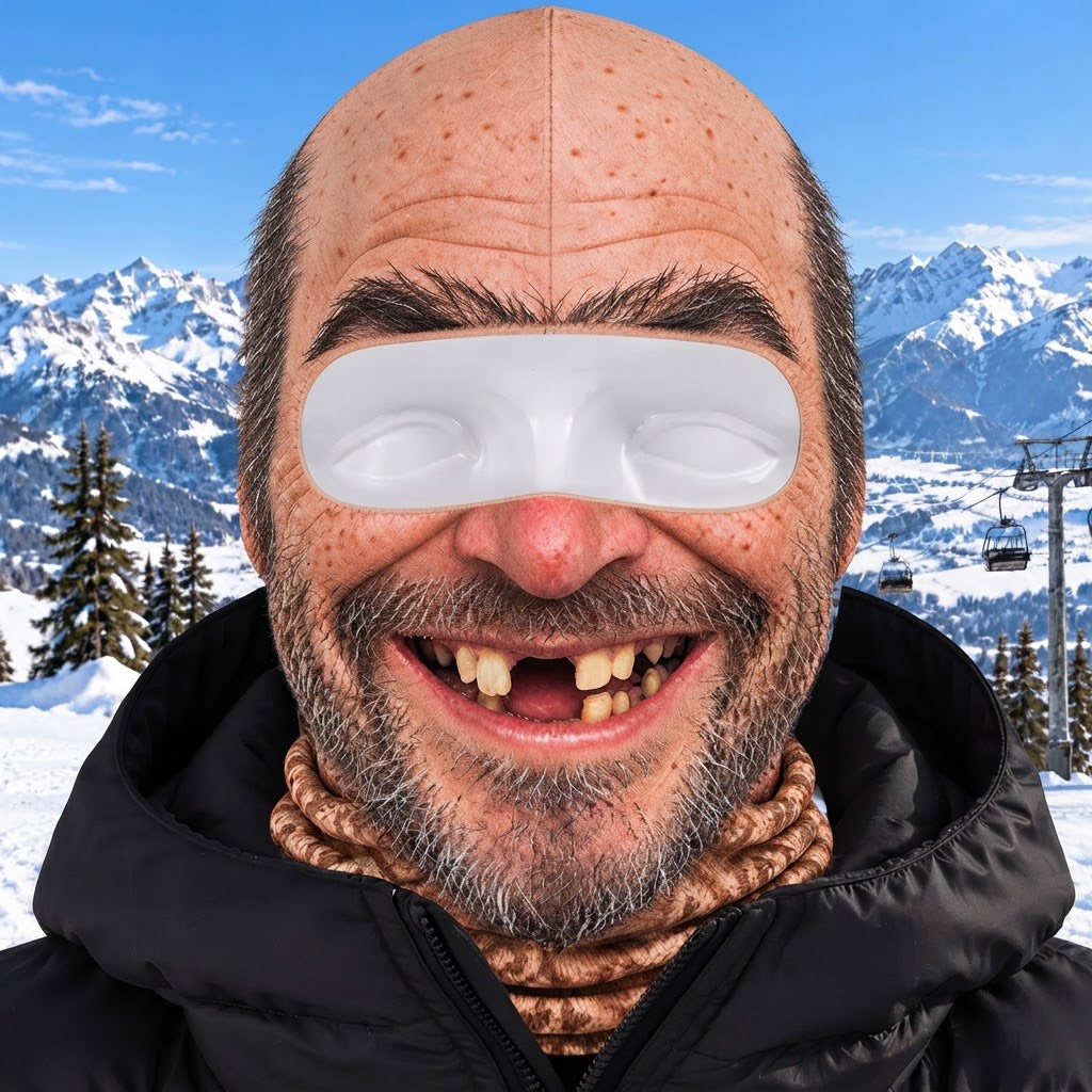 Funny Ski Mask Novelty Balaclava for Men and Women Ski Trips and Party Gifts