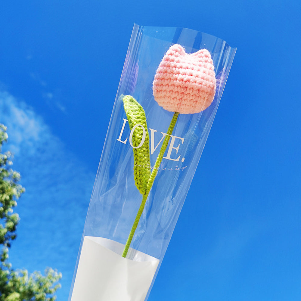 1pc Crochet Flower Handmade Knitted Flower