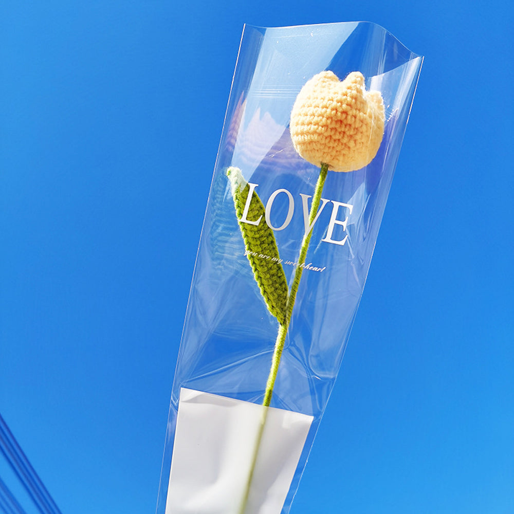 1pc Crochet Flower Handmade Knitted Flower