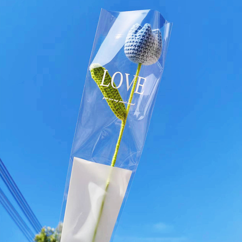 1pc Crochet Flower Handmade Knitted Flower