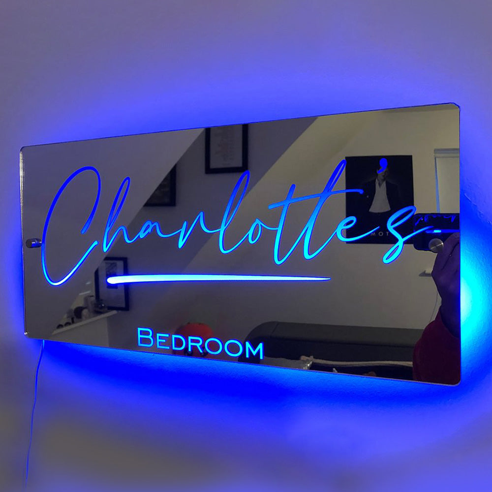 Hot Sale Personalised Name Mirror - Light Up Mirror