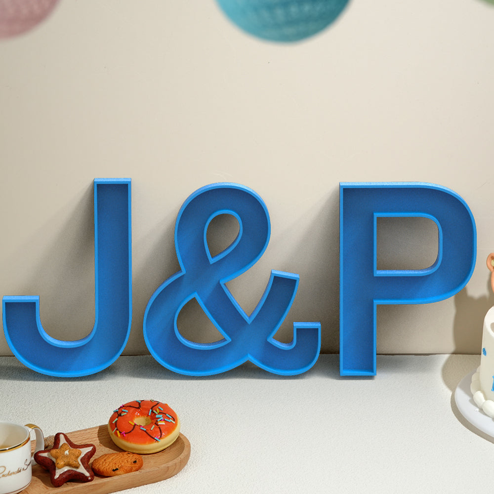 Personalised Reusable 3D Printed Letter Boxes Gift for Baby Shower Party Birthday Graduation Party