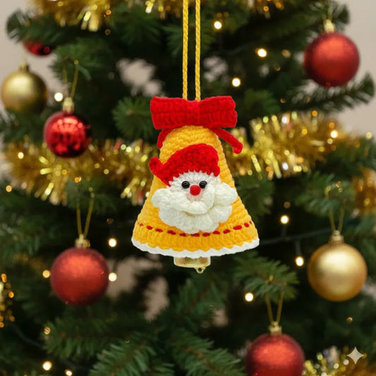 Hand-Knitted Christmas Tree Ornaments Home Decor Christmas Decorations Gift