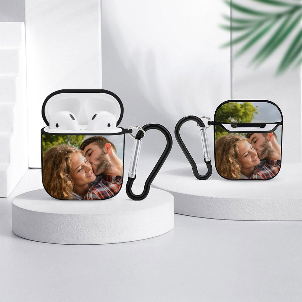 Fully Customised Airpods Case for Airpods 1/2 with Keychain