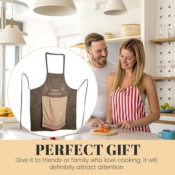 Funny Prank Apron for Men Hilarious Novelty Cooking BBQ Gift for Dad Husband