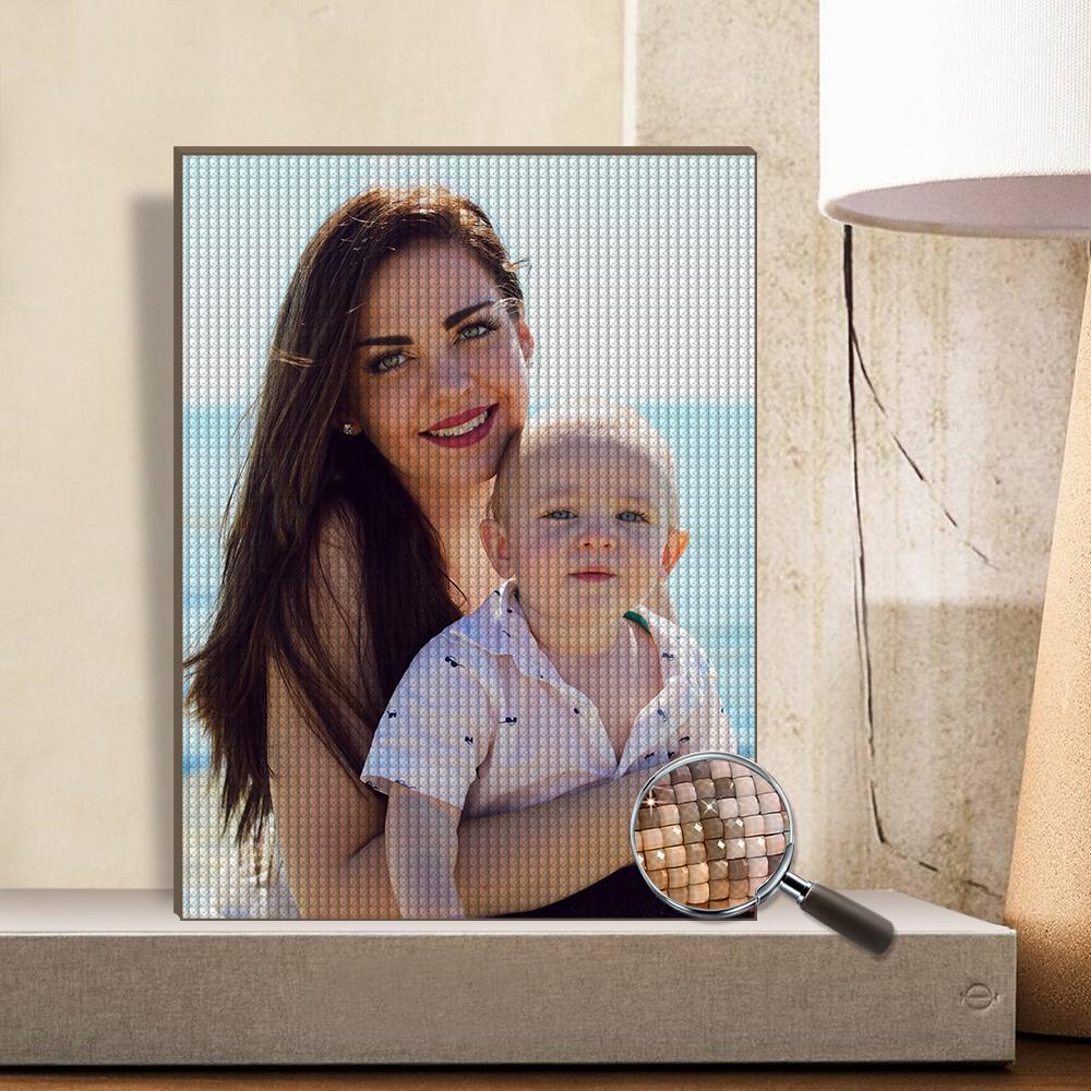 Personalised 5D Diamond Painting Without Frame - 7 Colors