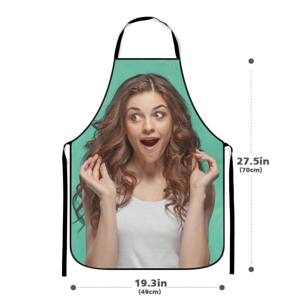 Custom Photo Aprons Personalised Kitchen Cooking Apron