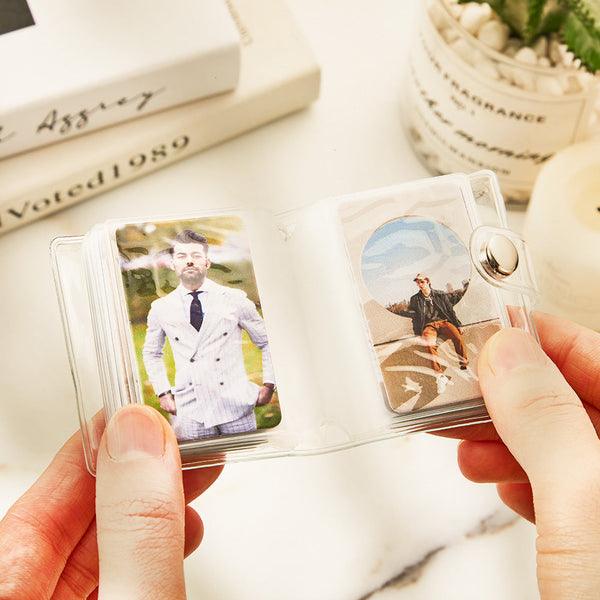 Customised Mini Album Plastic Keychain Mini Photo | AU – Personal Gifts ...