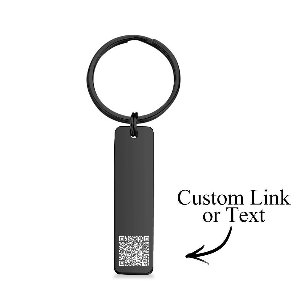 Custom Engraved QR Code keychains – Personal Gifts Australia