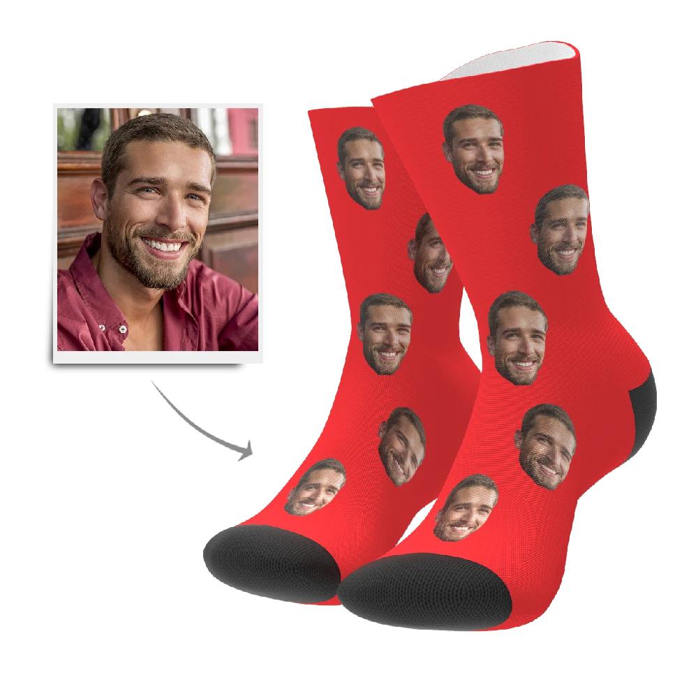 Custom Face Socks Personalised Photo Sock