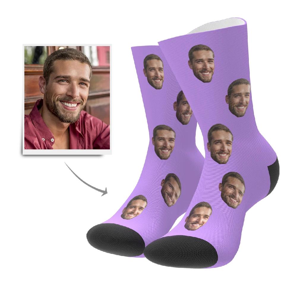 Custom Face Socks Personalised Photo Sock