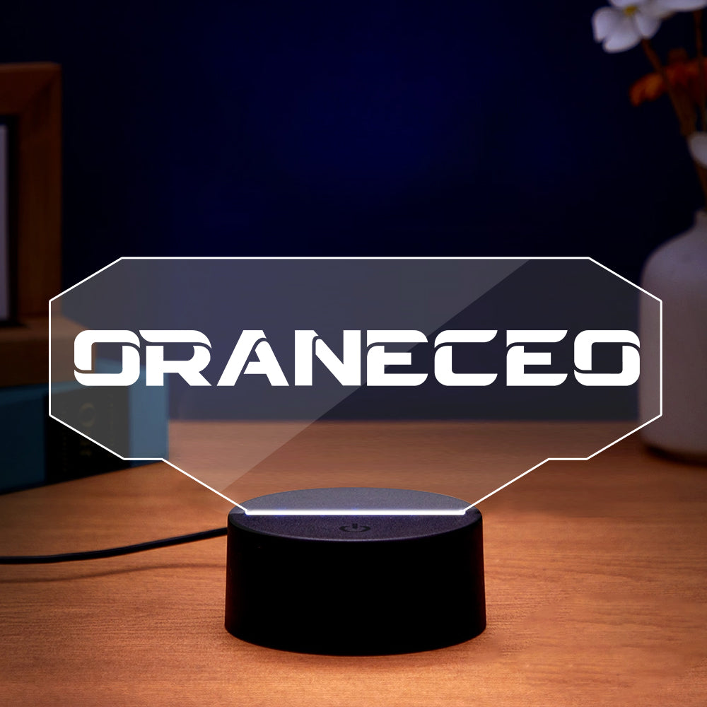 Custom Gaming LED Sign Gamer Tag Night Light - 15 Fonts – Personal ...