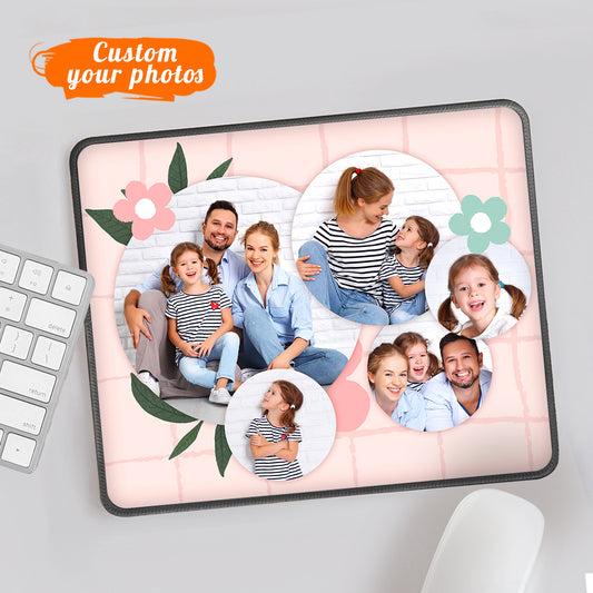 Custom Photo Mouse Pads Personalised Gaming Mat for Family
