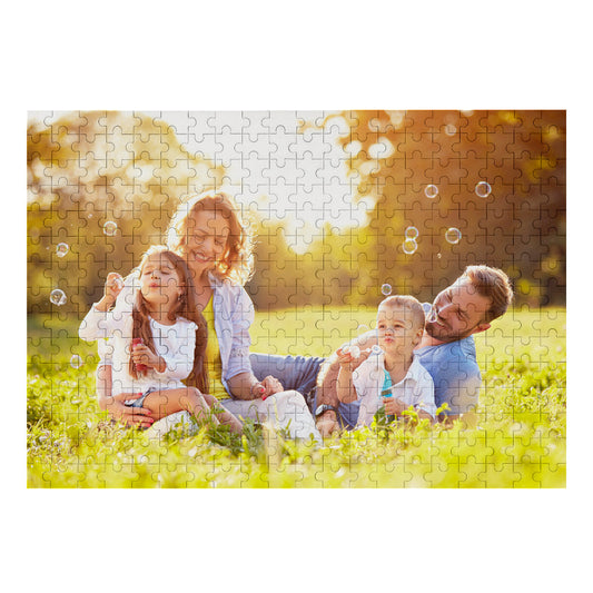 Custom Wooden Jigsaw Puzzle - 5 Size