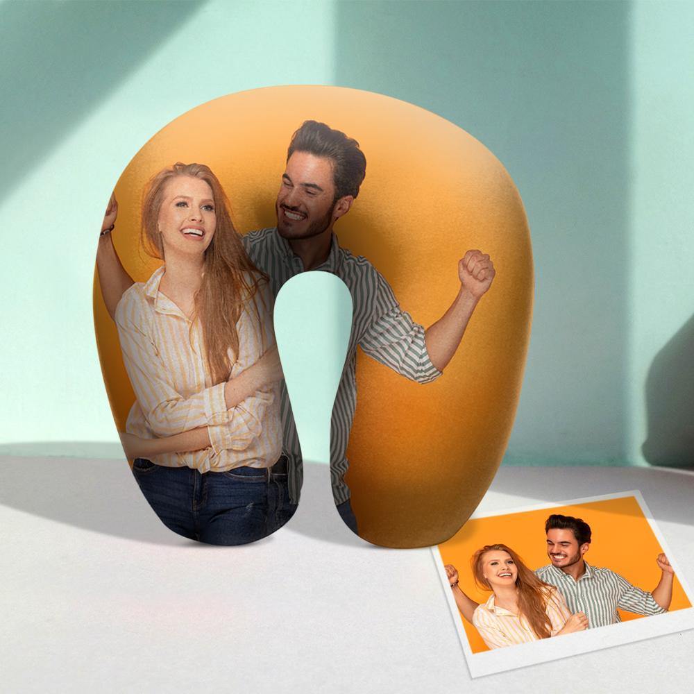 Customised Photo U-Shaped Travel Neck Pillow Comfortable Nursing Pillow