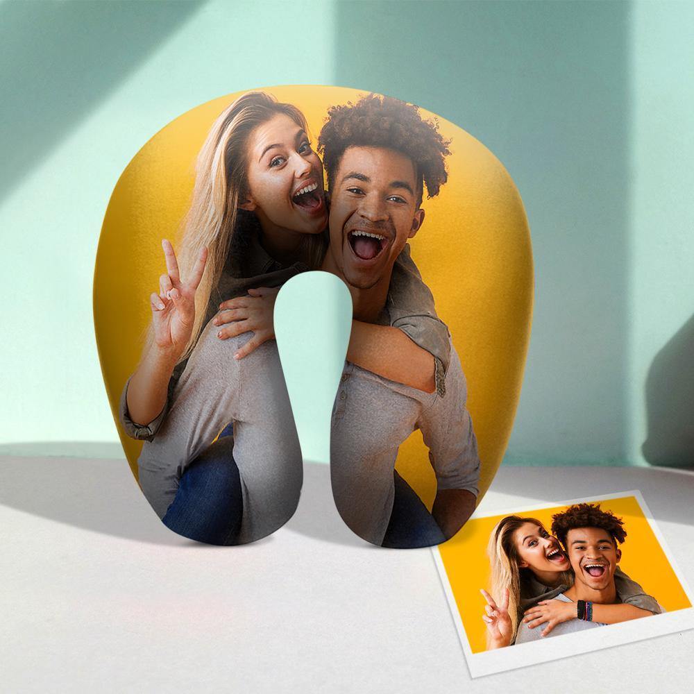 Customised Photo U-Shaped Travel Neck Pillow Comfortable Nursing Pillow