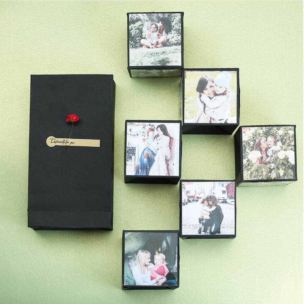 Diy Custom Surprise Explosion Bounce Box with 1-6 Photos