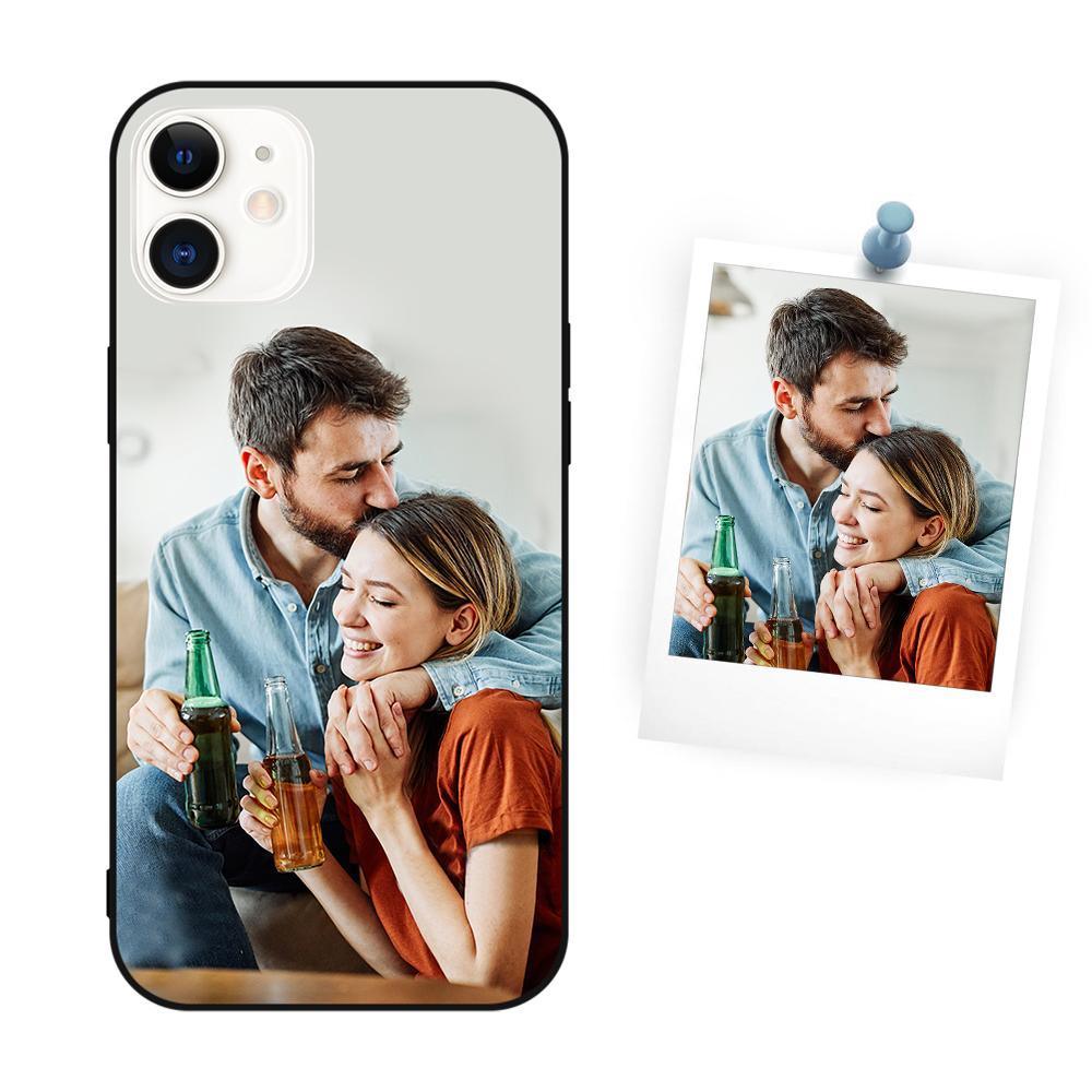 Custom Protective Phone Case Black Matte Soft Shell for iPhone 12 Mini 12 Pro 12 Pro Max