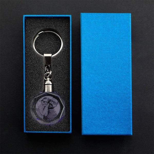 Octagonal Keychain Personalised Photo Octagon Crystal Keychain Couples | AU – Personal ...