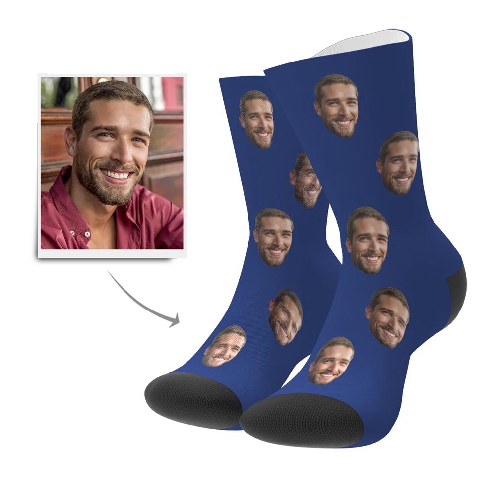 Custom Face Socks Personalised Photo Sock