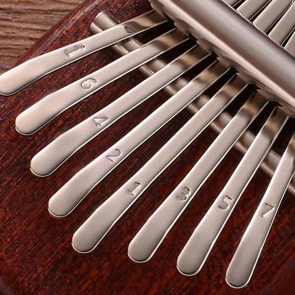 Personalised 8 Keys Mini Kalimba Thumb with Name and Date