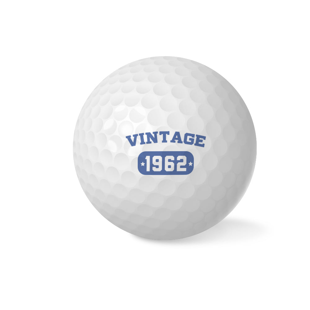 Custom Golf Balls Personalised Vintage Golf Ball Gifts for Golfer
