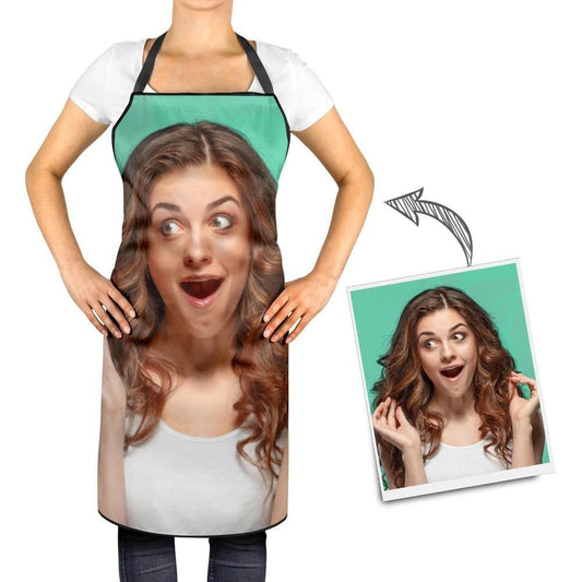 Custom Photo Aprons Personalised Kitchen Cooking Apron