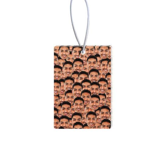Custom Funny Car Air Fresheners Rearview Mirror Ornament Rectangle Air Freshener for Car