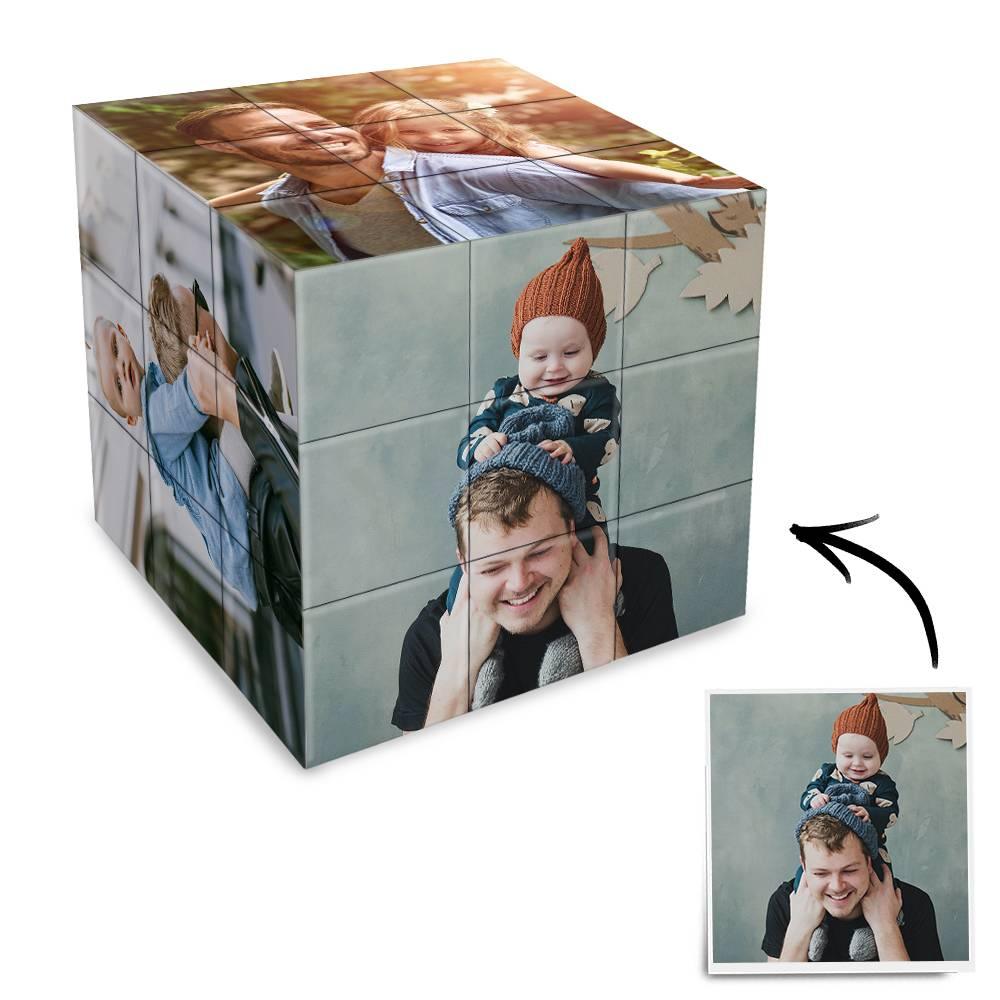 Personalised Picture Rubik's Cube Gift For Dad