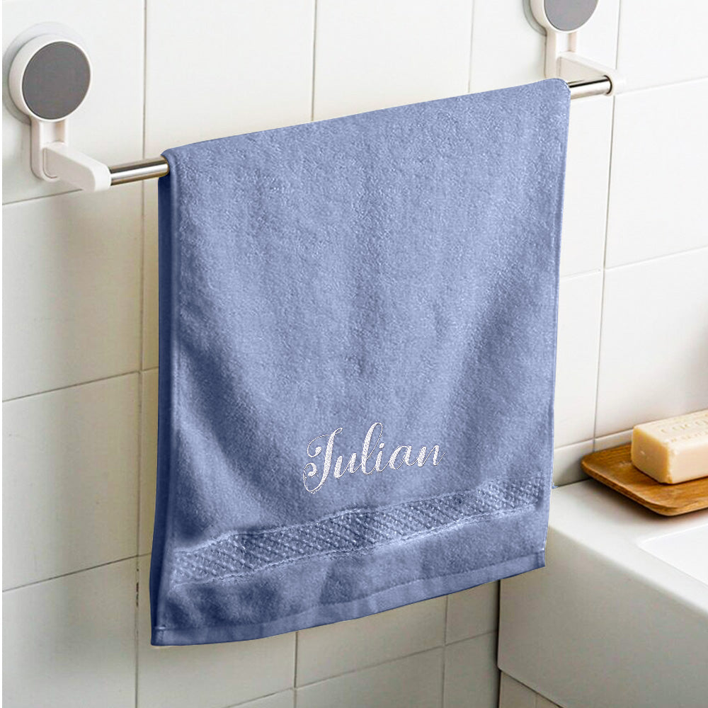 Custom Embroidered Towels Personalised Name Towel