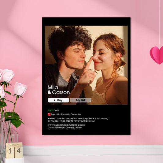 Custom Movie Poster Personalised Wall Art Print Poster